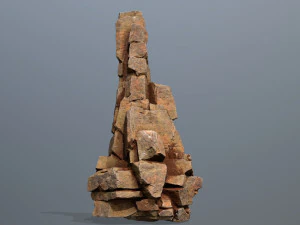 Desert rocks 3D Model
