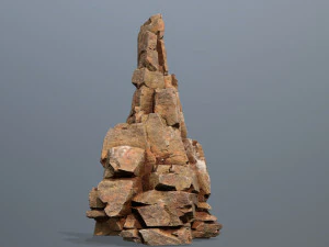 Desert rocks 3D Model