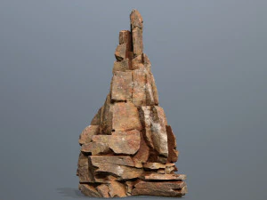 Desert rocks 3D Model