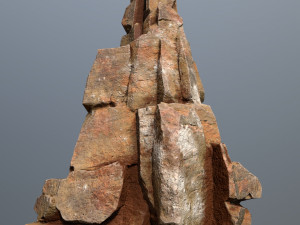Desert rocks 3D 模型