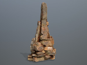 Desert rocks 3D 模型