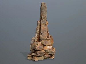 Desert rocks 3D Model