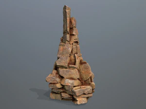 Desert rocks 3D Model