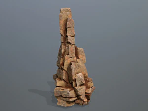 Desert rocks 3D Model