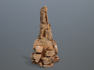 Desert rocks 3D 模型