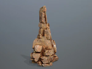 Desert rocks 3D Model
