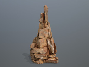 Desert rocks 3D 模型