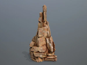 Desert rocks 3D Model