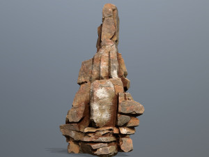 Desert rocks 3D 模型
