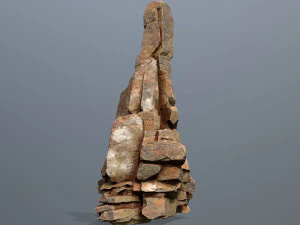 Desert rocks 3D Model