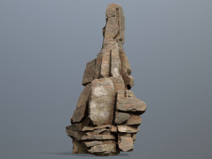 Desert rocks Modelo 3D