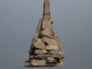 Desert rocks 3D Model