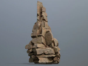 Desert rocks 3D Model
