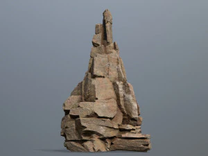 Desert rocks 3D Model