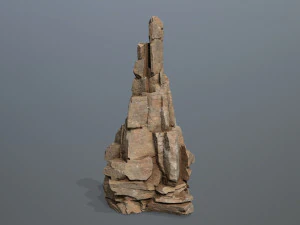Desert rocks 3D Model