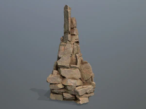 Desert rocks 3D Model
