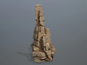 Desert rocks 3D Model