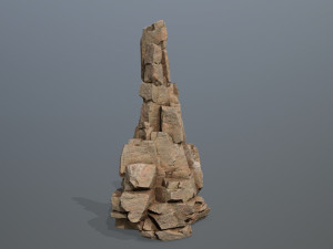 Desert rocks Modelo 3D