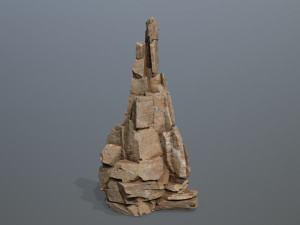 Desert rocks Modelo 3D