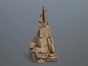 Desert rocks 3D Model