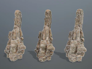 Desert rocks 3D Model