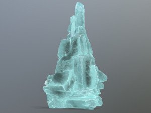 Ice rocks Modello 3D
