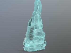 Ice rocks Modello 3D