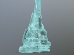 Ice rocks Modello 3D
