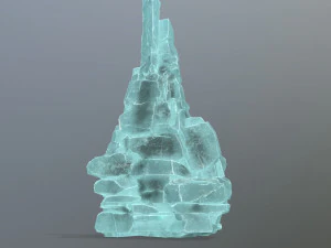 Rocce di ghiaccio Modello 3D