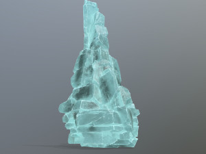 Ice rocks Modello 3D