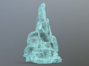 Ice rocks Modello 3D