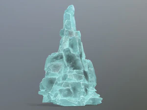 Rocce di ghiaccio Modello 3D