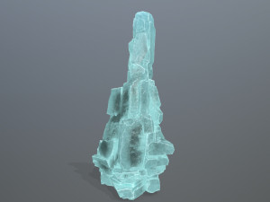 Ice rocks Modello 3D