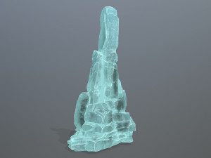Ice rocks Modello 3D