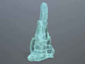 Rocce di ghiaccio Modello 3D