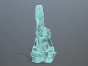 Ice rocks Modello 3D
