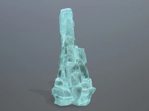 Rocce di ghiaccio Modello 3D