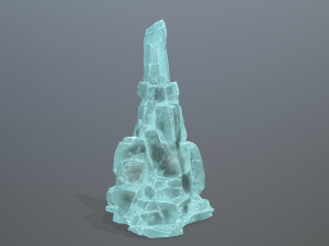 Ice rocks Modello 3D