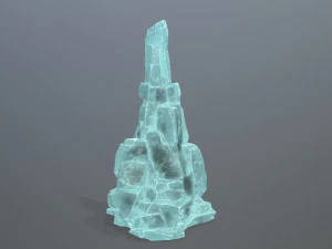 Rocce di ghiaccio Modello 3D