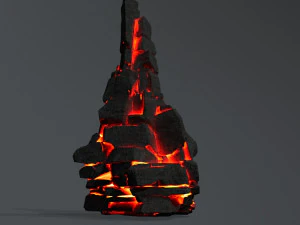 Lava rocks 3D Model