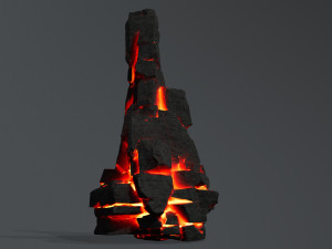 Lava rocks 3D Model