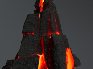 Lava rocks 3D Model