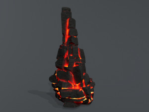 Lava rocks 3D Model