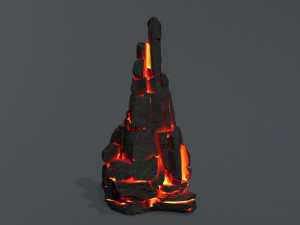 Lava rocks 3D Model