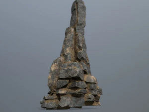 Cliff rocks 3D Model
