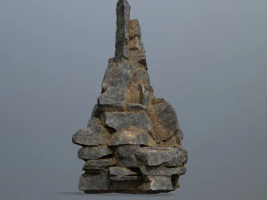 Cliff rocks 3D Model