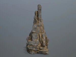Cliff rocks 3D Model