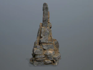 Cliff rocks 3D Model