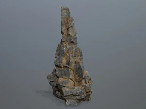 Cliff rocks 3D Model
