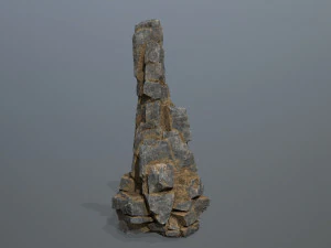 Cliff rocks 3D Model